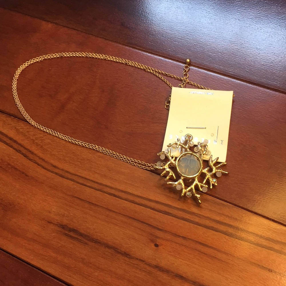 Beautiful Bead & Branch Boho Pendant Necklace